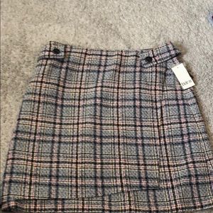 Plaid skirt